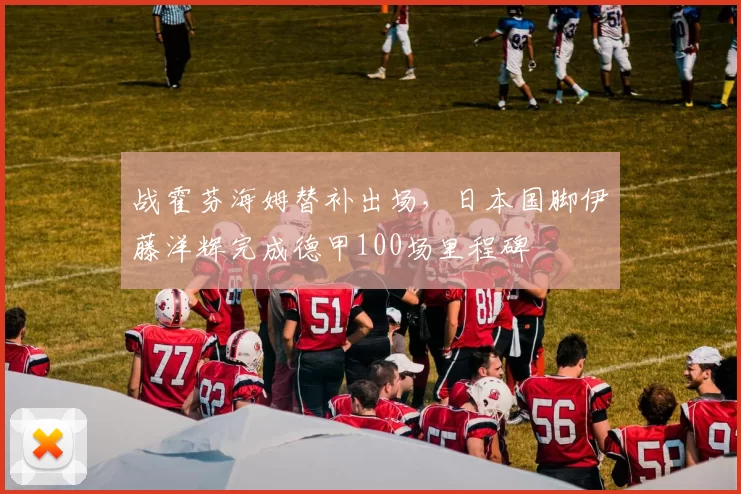 战霍芬海姆替补出场，日本国脚伊藤洋辉完成德甲100场里程碑