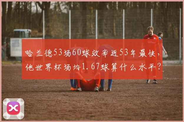 哈兰德53场60球效率近53年最快,他世界杯场均1.67球算什么水平?